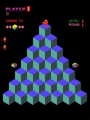 ¡Qbert: Un clásico de los 80 que te enganchará con sus puzles en cubos!