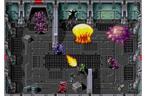  ¡Xeno Crisis! Un viaje retro-futurista lleno de acción y pixel art nostálgico