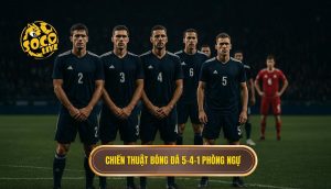 Chiến thuật bóng đá 5-4-1 phòng ngự
