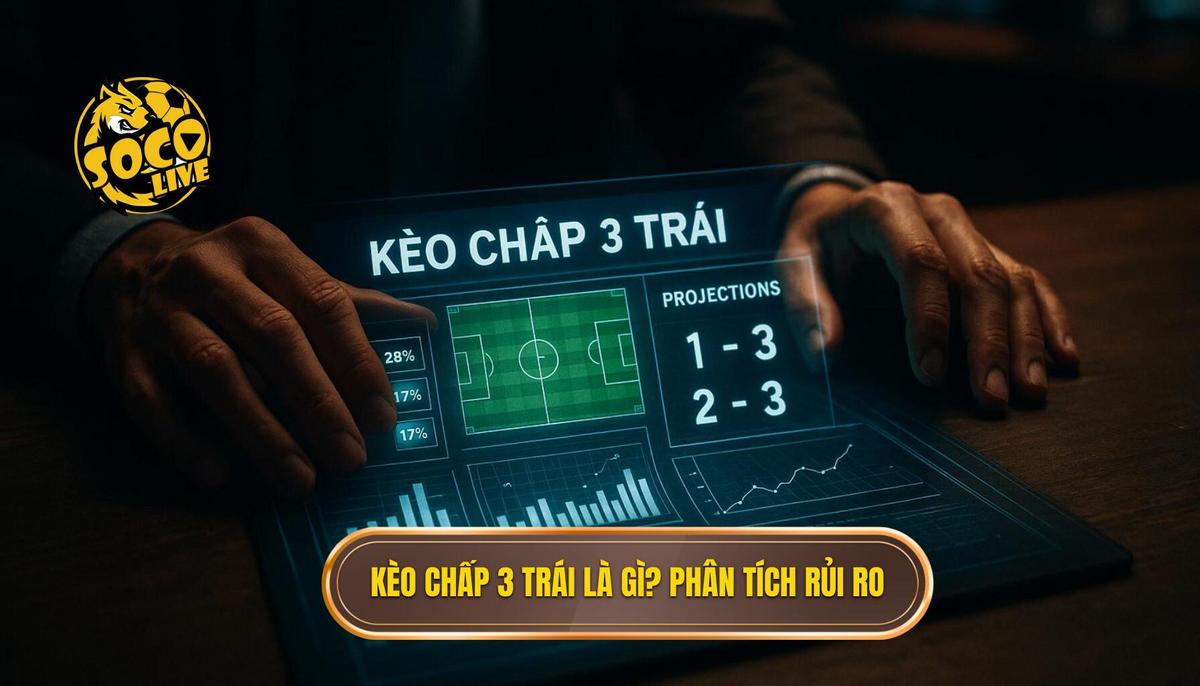 Mẹo Cá Cược Kèo Chấp 3 Trái Hiệu Quả: Chiến Lược Thắng Đậm Khi Cửa Dưới Bị Đánh Giá Thấp 1 Kèo Chấp 3 Trái Là Gì_ Phân Tích Cấu Trúc Rủi Ro