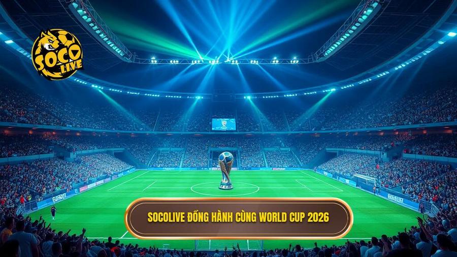 1. Socolive dong hanh cung World Cup 2026