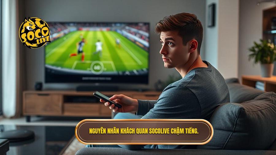 Tại sao xem Socolive bị chậm tiếng