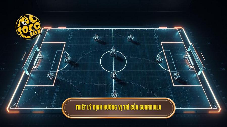 Nền tảng cốt lõi của chiến thuật Pep Guardiola: Triết lý định hướng vị trí (Juego de Posicion)