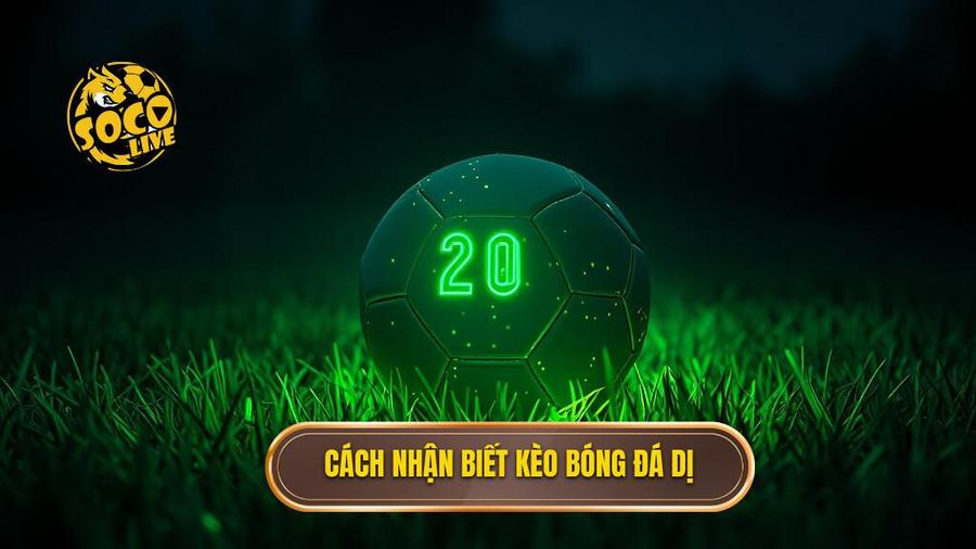 Cách nhận biết kèo bóng đá dị