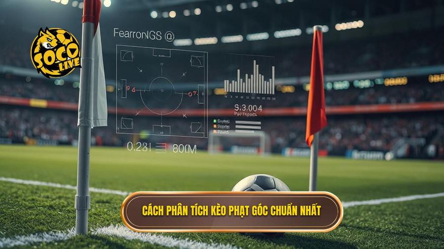 Hướng dẫn phân tích kèo phạt góc qua các yếu tố then chốt