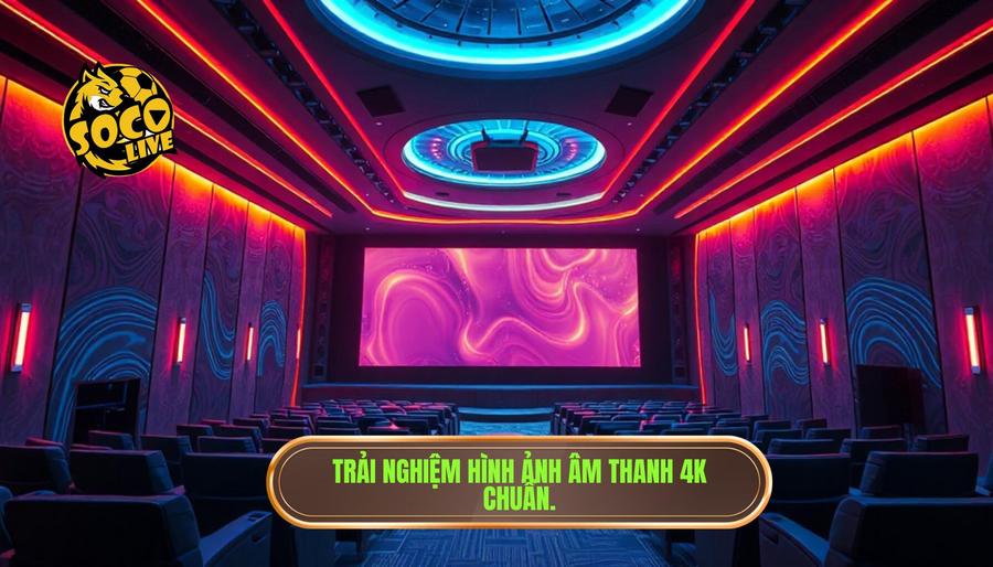 Chất lượng hình ảnh và âm thanh chuẩn 4K