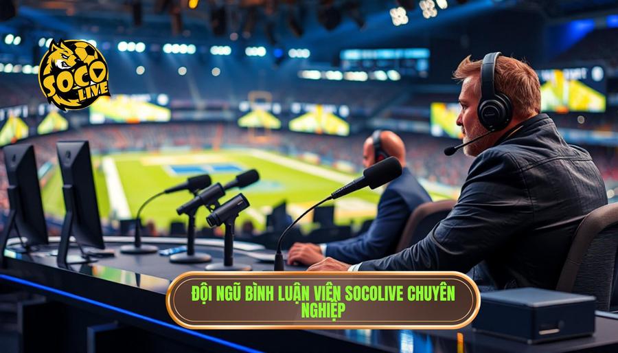 Đội ngũ bình luận viên (BLV) - Đặc sản của Socolive