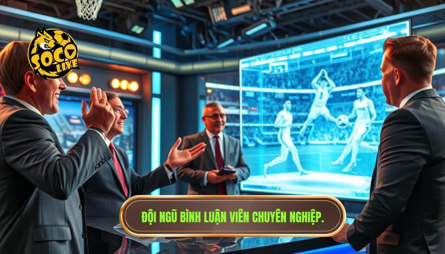 Đội ngũ Bình luận viên (BLV) hài hước và chuyên môn cao